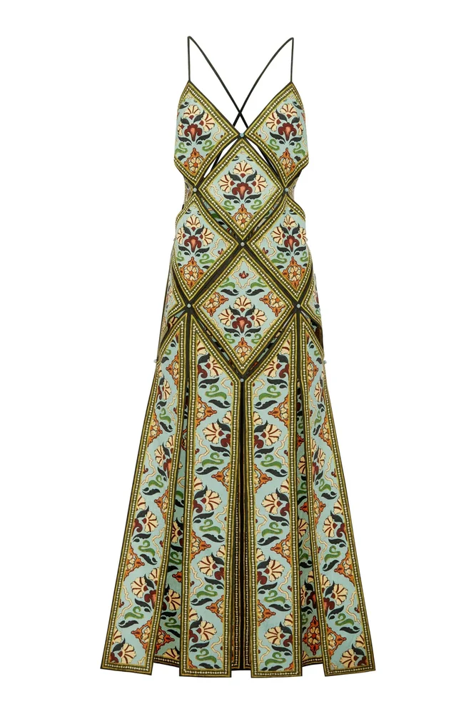 Cece Midi Slip Dress Exclusive