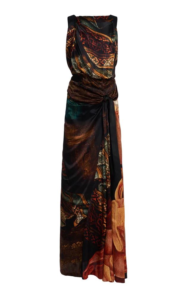 Daralyn Silk Maxi Dress