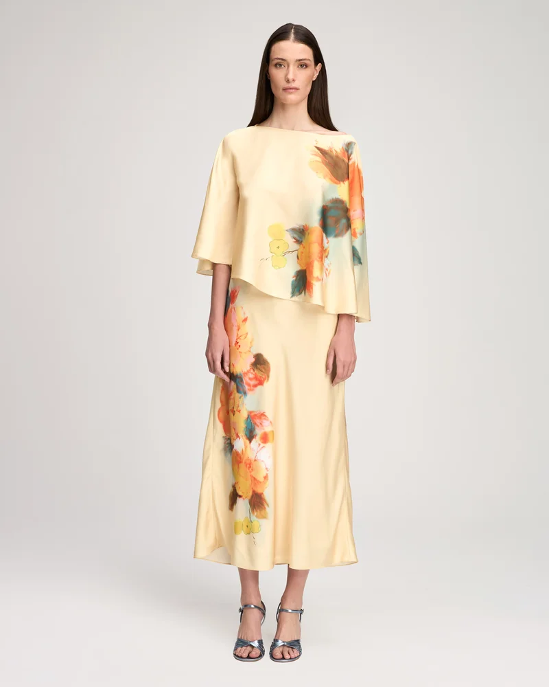 Watercolor Floral Carole Top