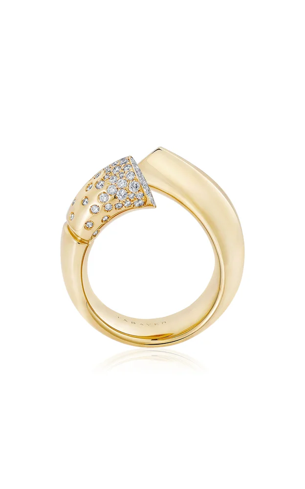 Oera 18K Yellow Gold Diamond Ring