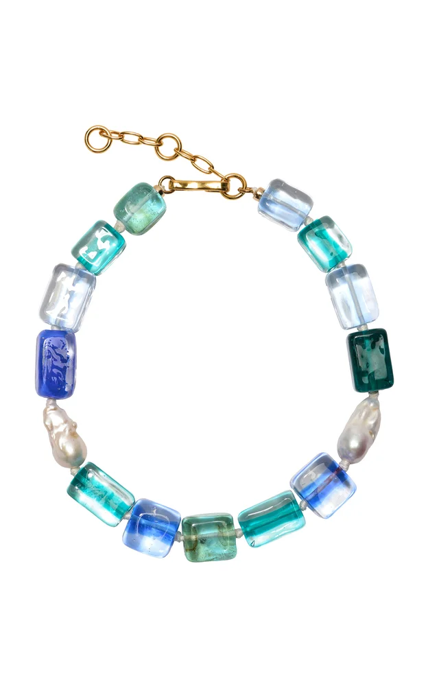 Delphine Collar In Blue Grotto