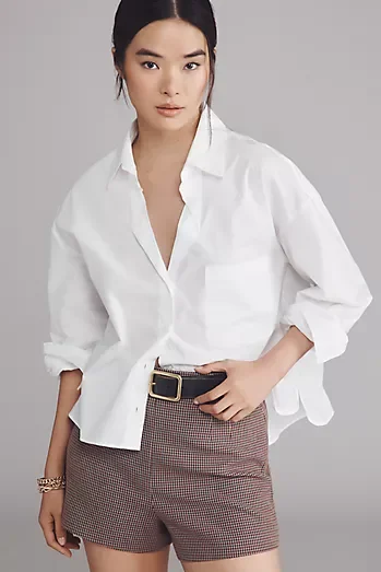 Maeve Oversized Buttondown Shirt