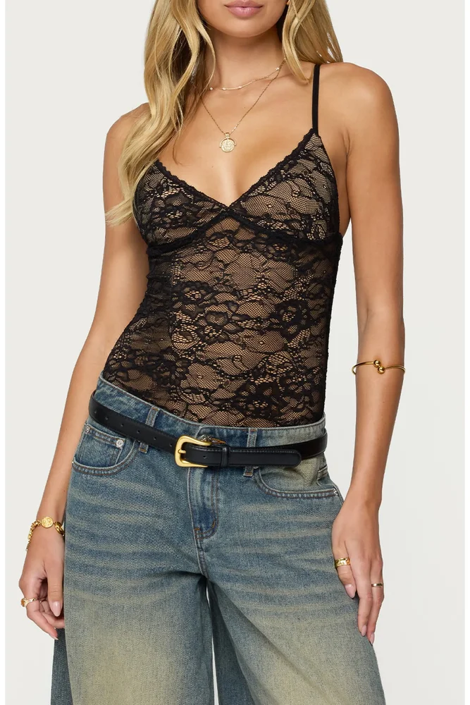 Lace Cami Bodysuit