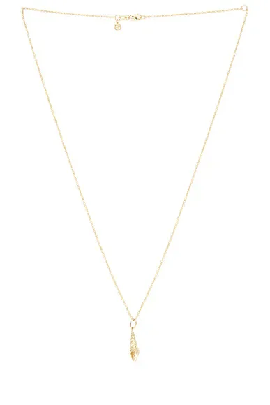 Long Shell Charm Necklace