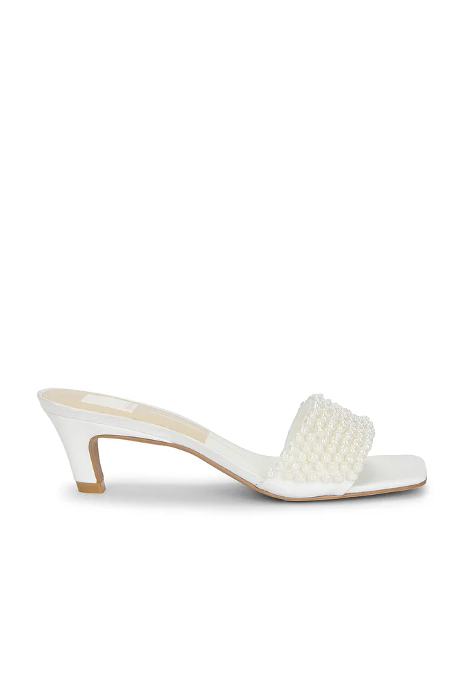 Rexa Pearl Heel in Off White