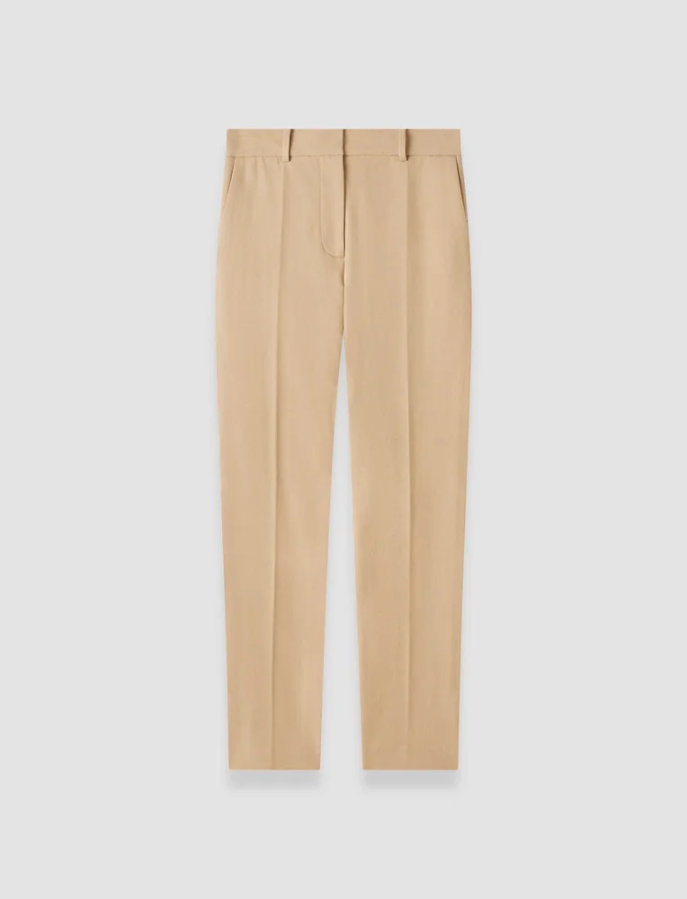 joseph-fashion.com Coleman Long Gabardine Stretch Trousers