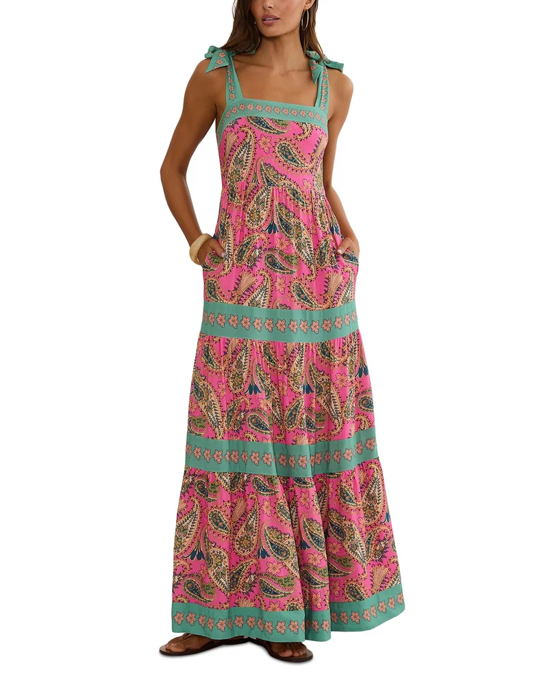 Charlotte Printed Maxi Dress