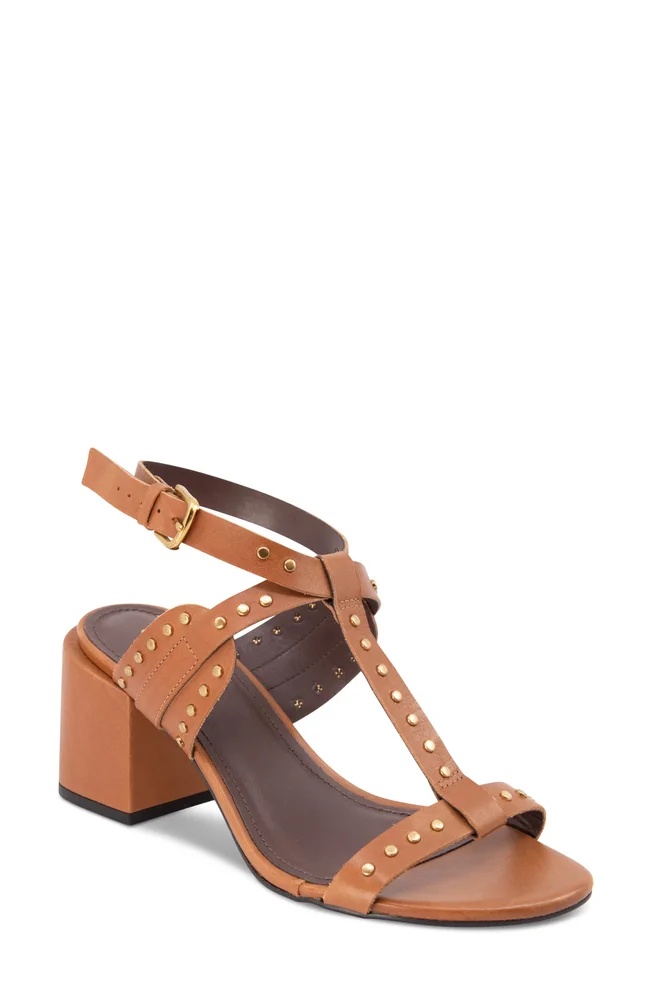 Edella Studded Ankle Strap Sandal