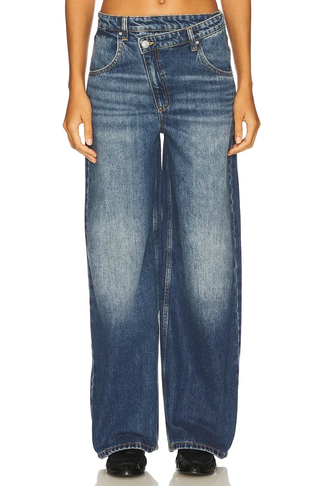 Cross Over Lia Wide Leg Jeans