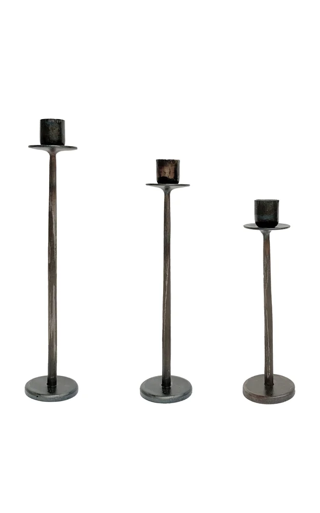 Urbino Large Iron Candleholder