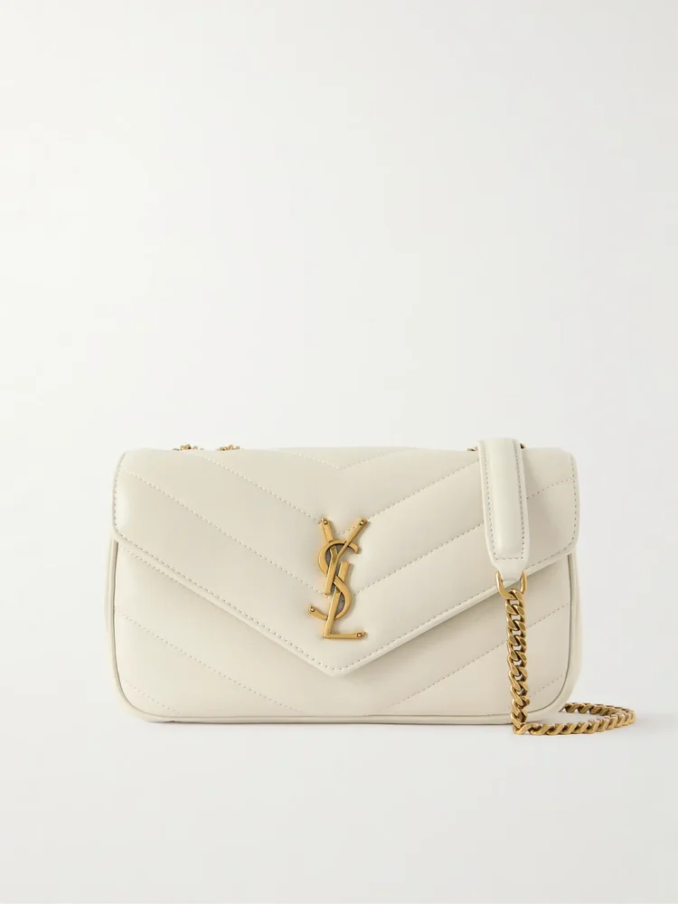 Loulou small matelassé leather shoulder bag