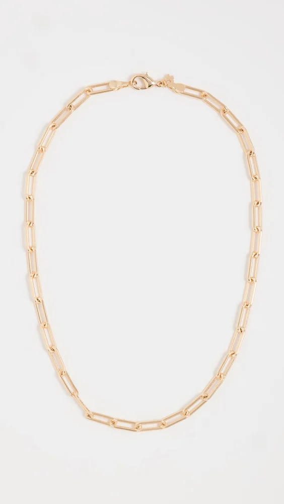 Large Paperclip Link Necklace