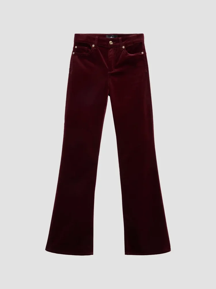 The Leggy Velvet Bootcut Jeans