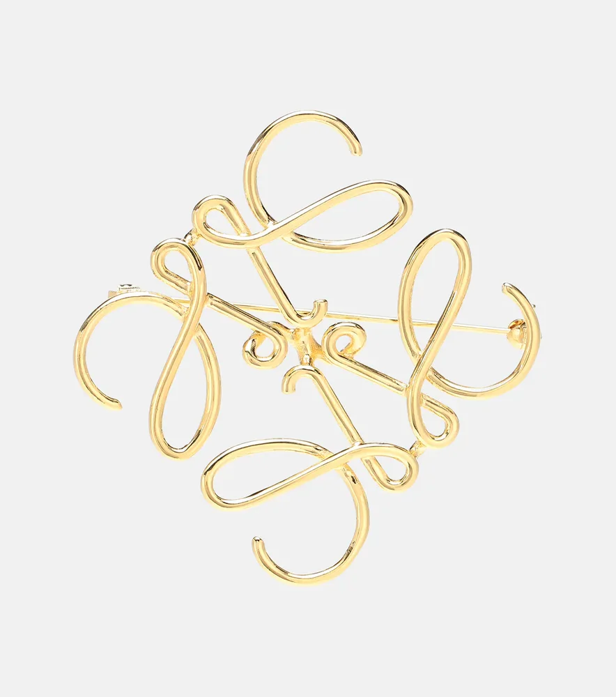 Anagram brooch