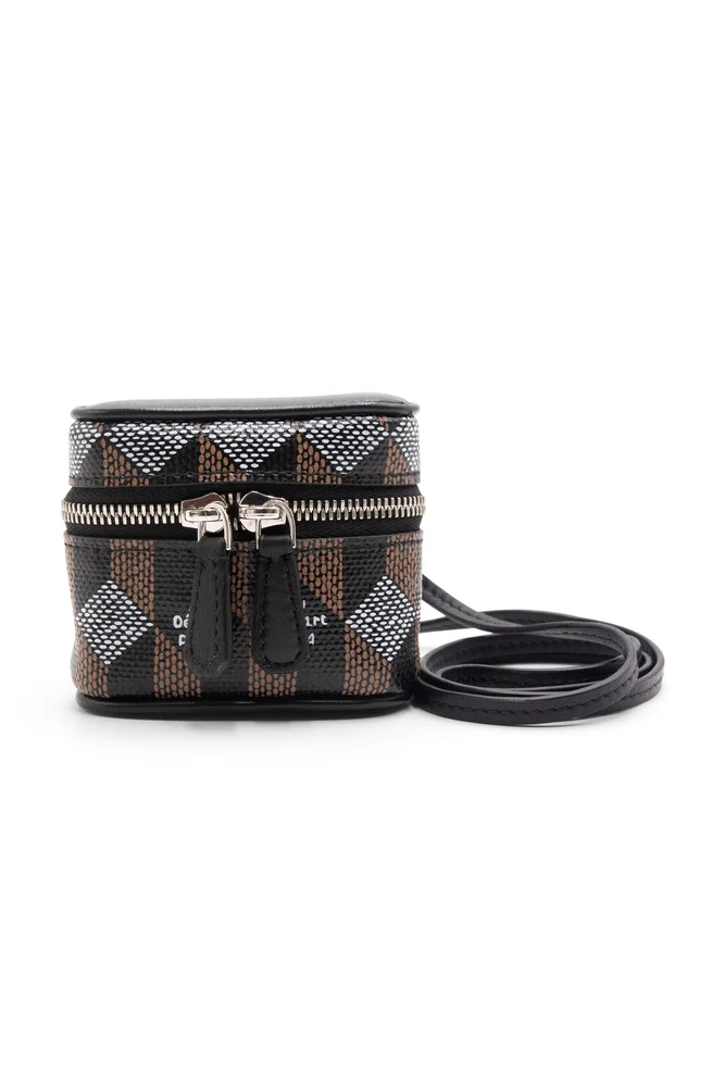 Mini Bag Charm in Black