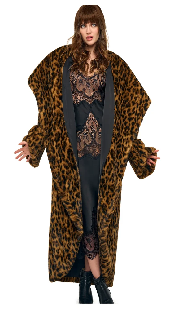 OS SHAWL COLLAR MAXI COAT