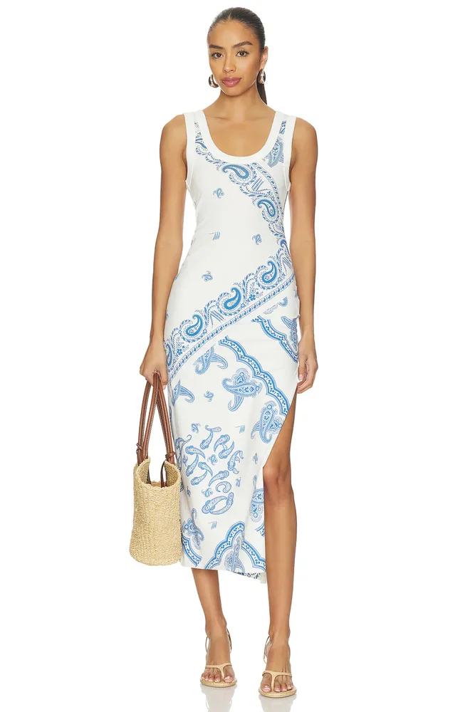 Paisley Midi Dress
