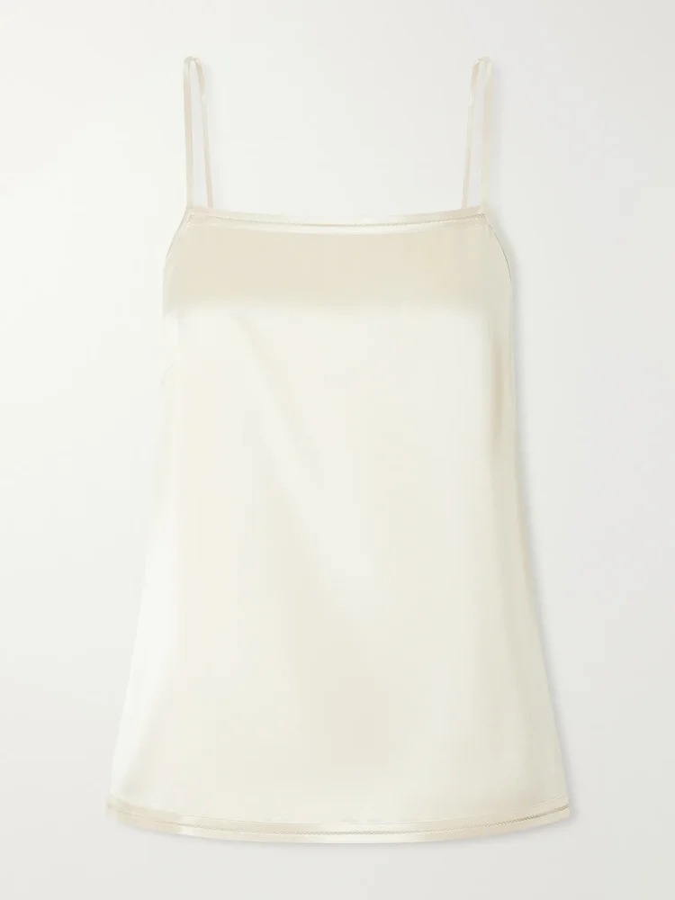Gaia silk-satin camisole