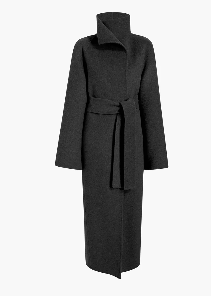 Romare Coat in Charcoal