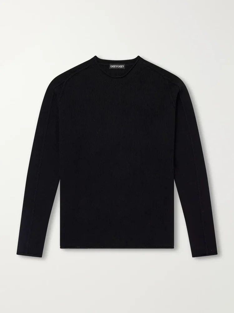 Merino Wool and Cashmere-Blend Sweater