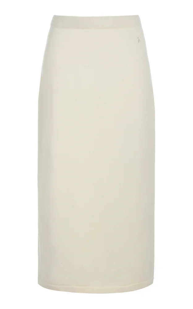 Dara Wool-Cashmere Sweater Skirt
