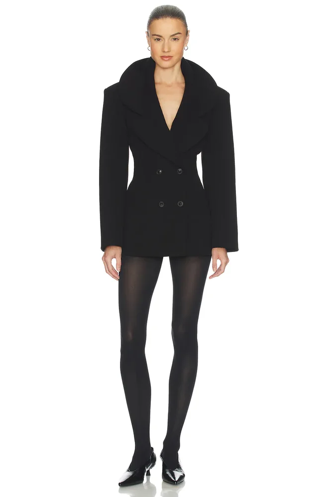 The Rampling Blazer in Thick Crepe