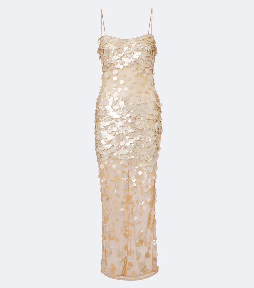 Mischa embellished cocktail dress
