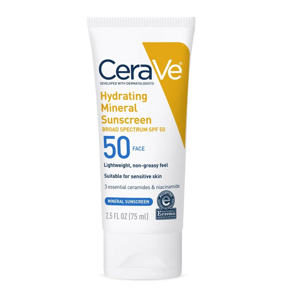 Hydrating Mineral Sunscreen Face Lotion SPF 50