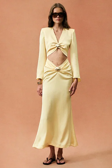 for FWRD Cut Out Maxi Dress