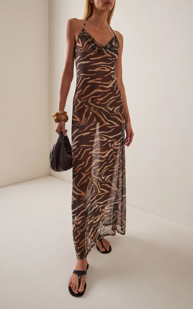 Exclusive Lucia Mesh Maxi Dress