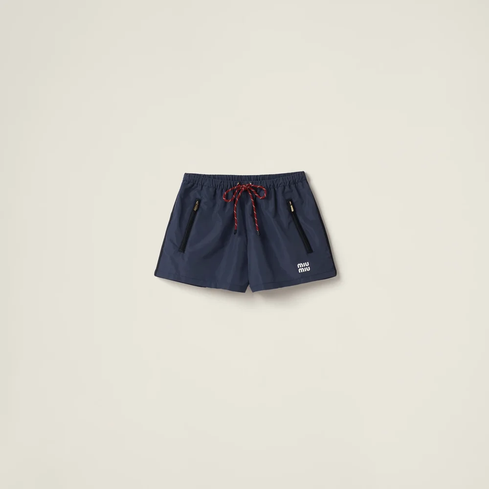Technical fabric shorts