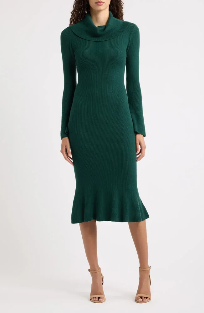 Lucia Merino Wool Sweater Dress