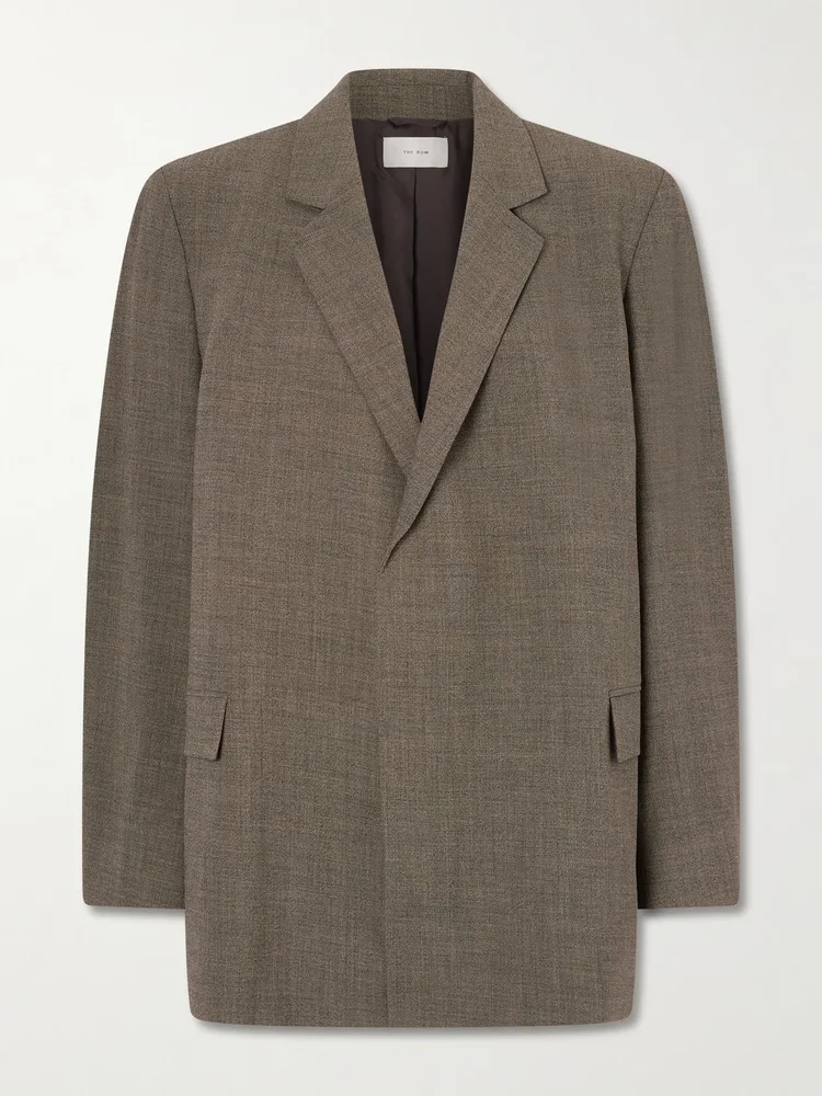 Devlin oversized wool blazer