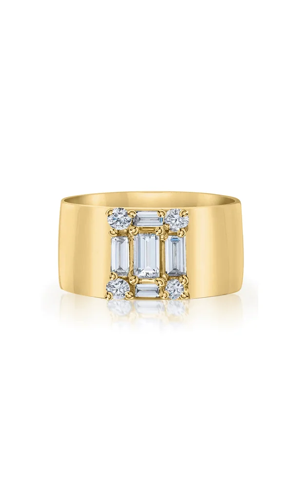 Clarity 18K Yellow Gold Diamond Ring