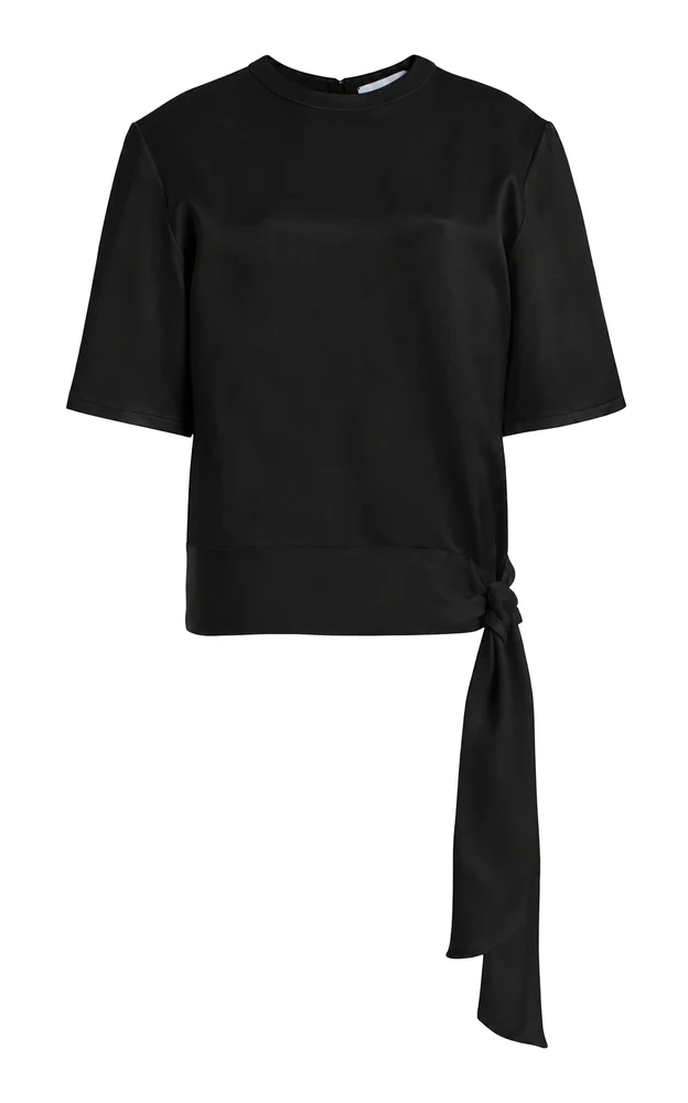 Exclusive Sash Silk T -Shirt