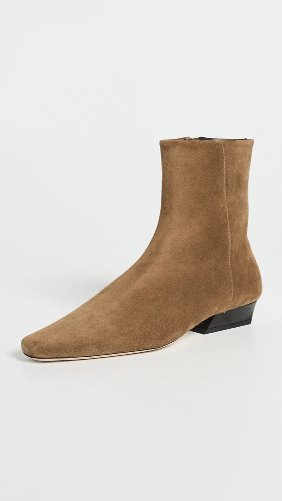 Wally Flat Ankle Boots