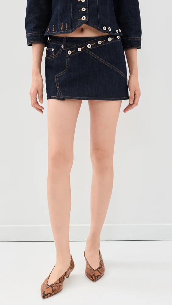 Drew Denim Skirt (set with Drew jacket)
