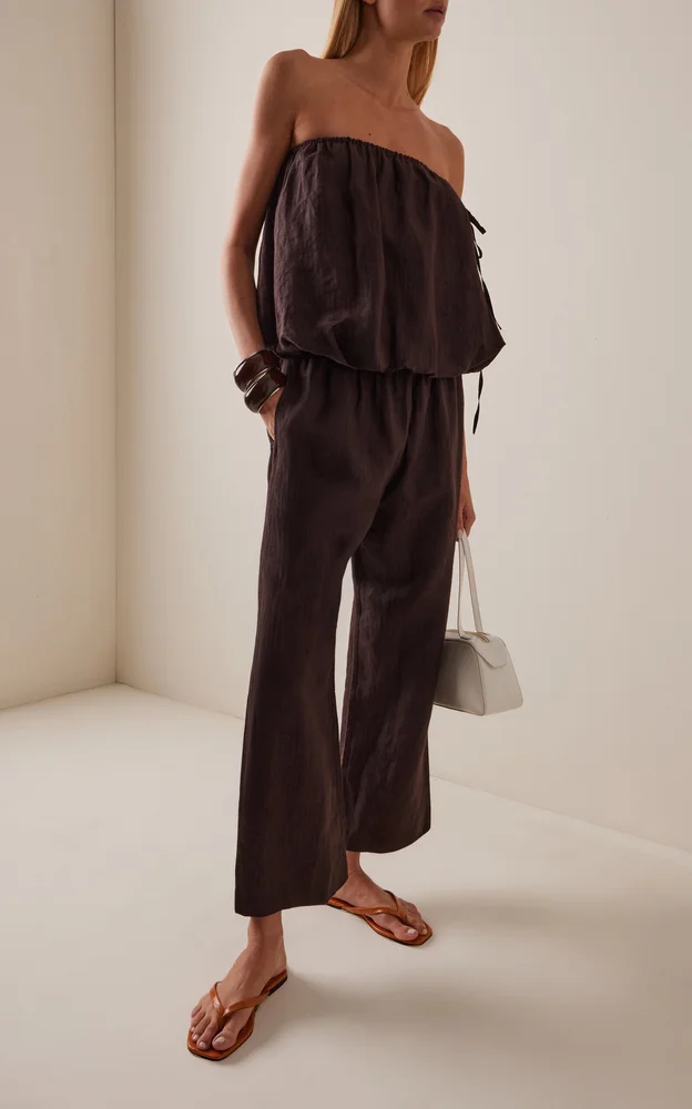 Ease Striped Linen Trousers