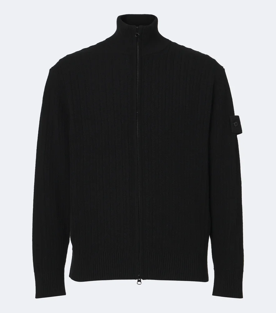 Ghost Compass wool and cashmere cardigan
