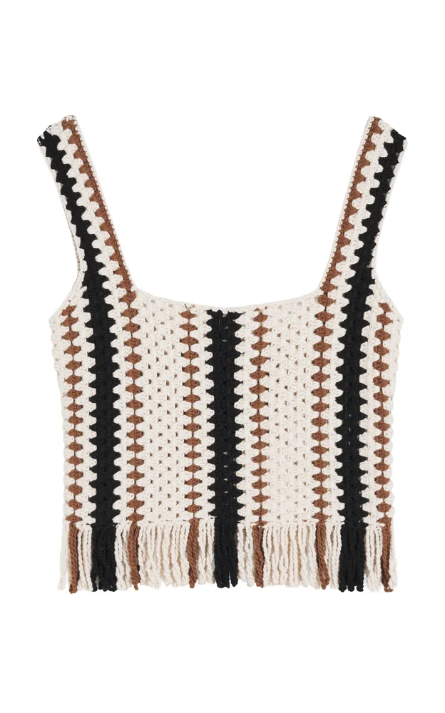Hailey Cotton Crochet Top