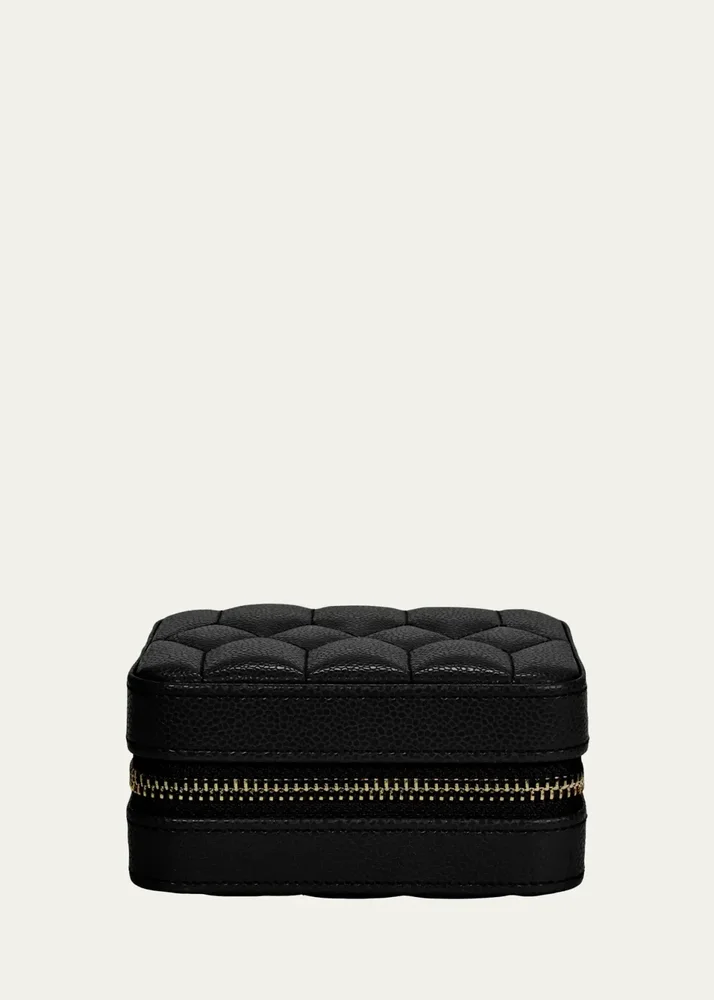 Lauren Vegan Leather Zip Travel Case
