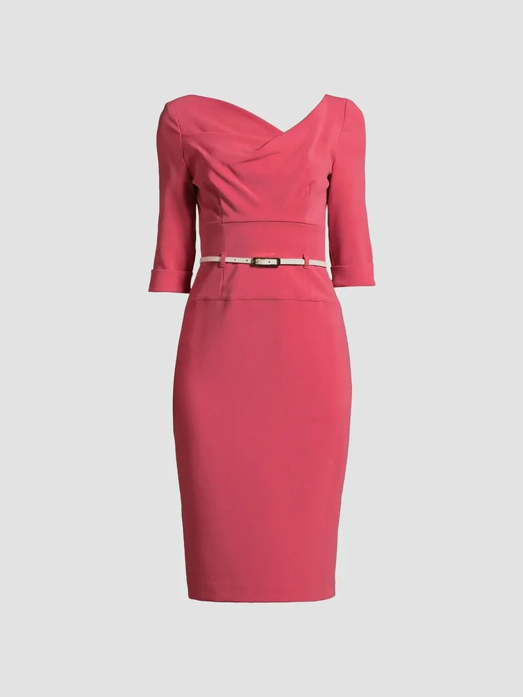 Jackie O Loft Woven Sheath Dress