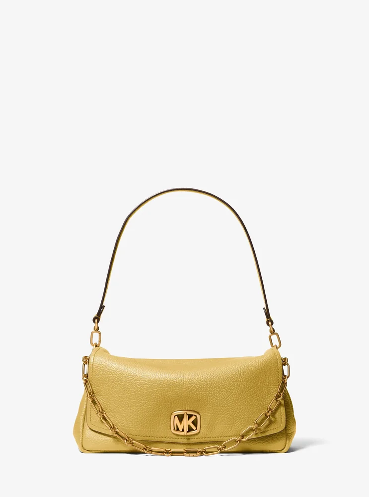 Bryant Large Textured Leather Convertible Shoulder Bag