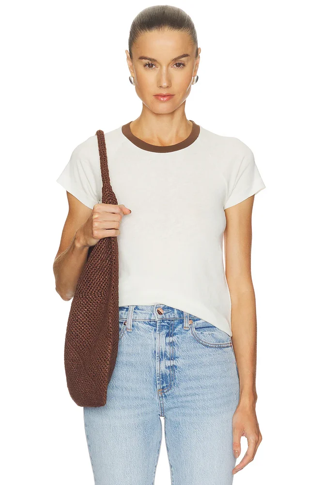 Ryn Shrunken Raglan Tee