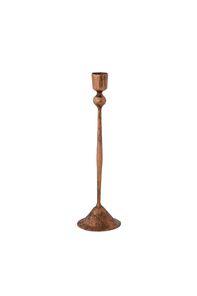 Hand-Forged Iron Taper Holder