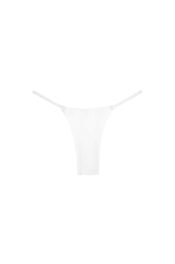 Barbados Bottom - White Rib