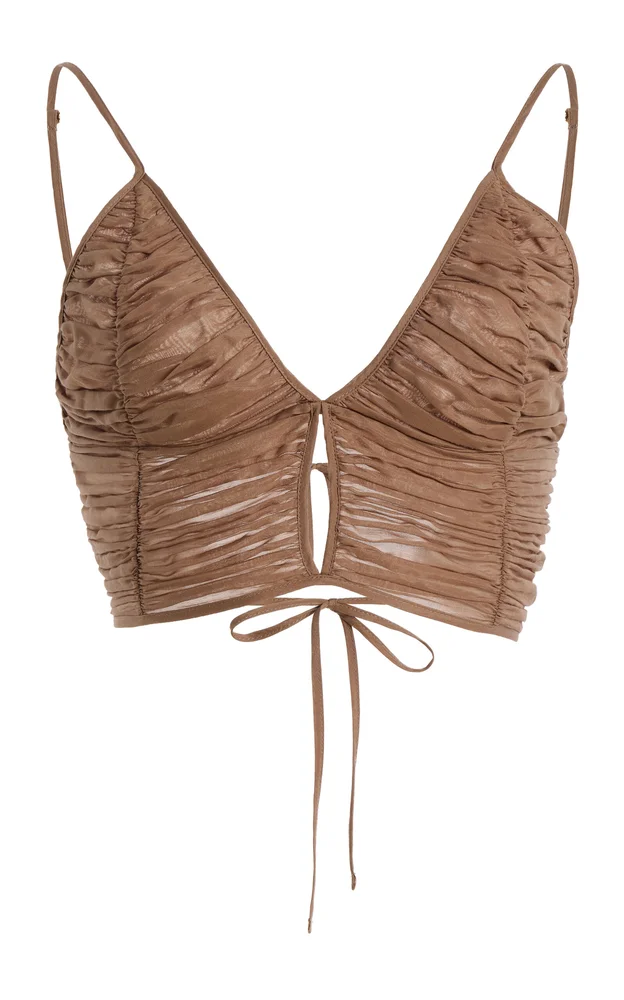 South Cotton-Silk Voile Top