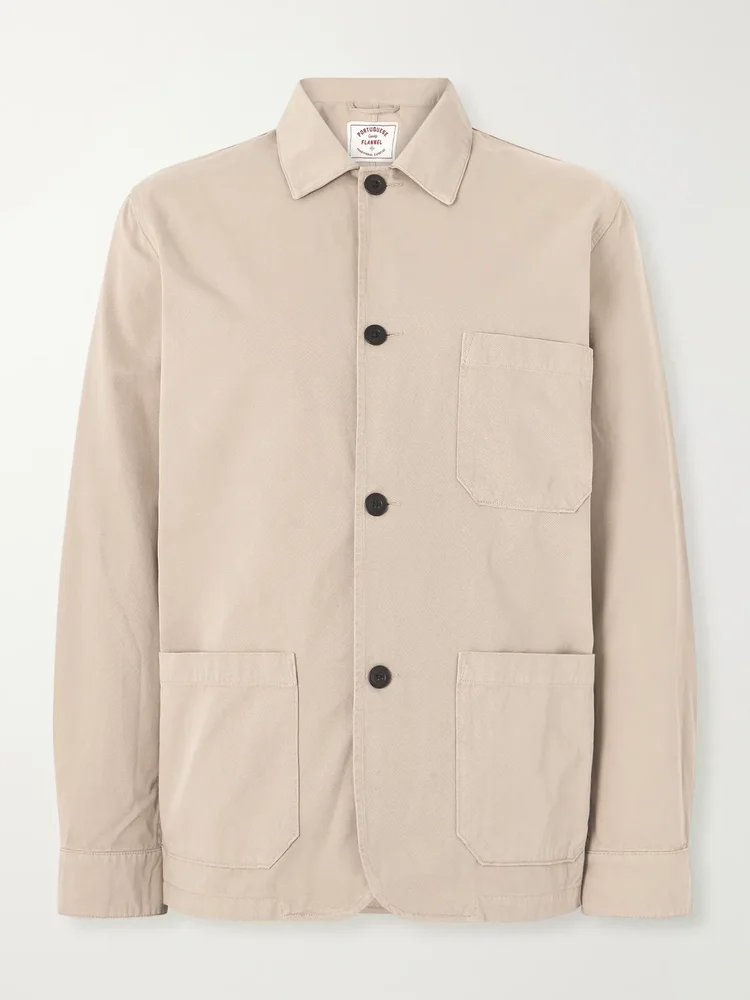 Cotton-Twill Chore Jacket