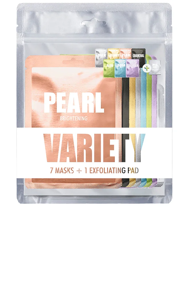 7 Mask Variety Pack 1 + Exfoliating Pad