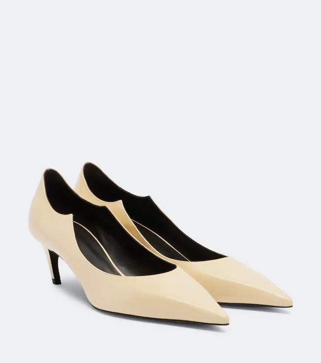 Valerie leather pumps